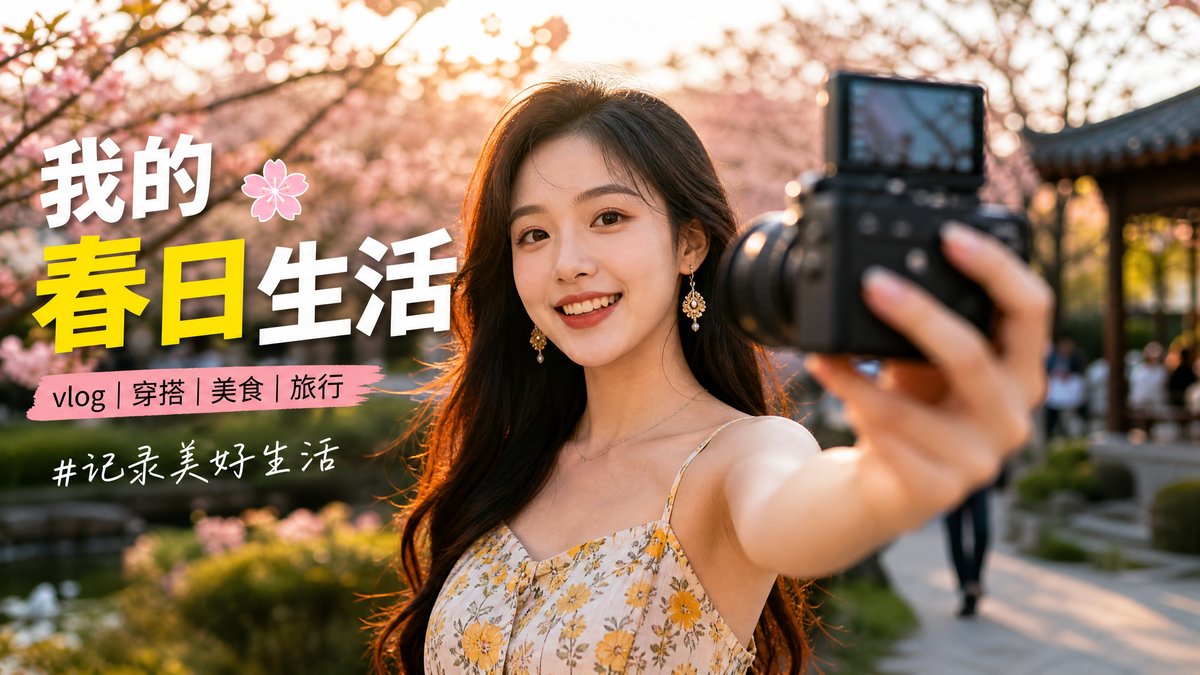 糖心vlog春日生活vlog视频教程
